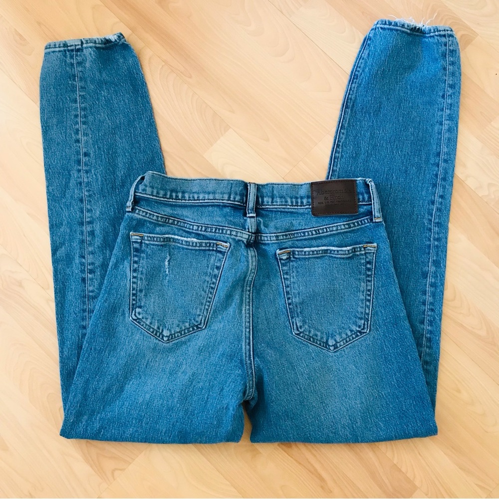 Men’s Abercrombie & Fitch Vintage 90s Slim Stretch Light Wash Jeans Size 30 X 32